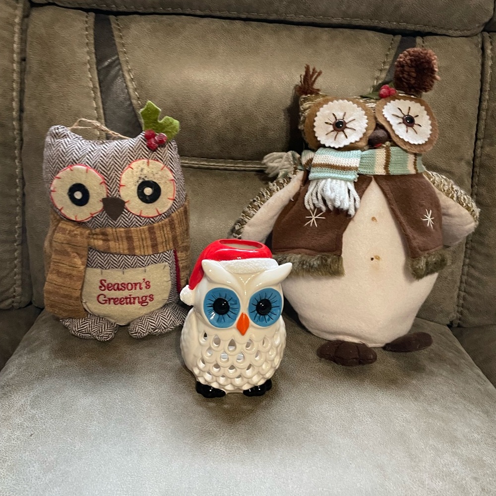 Christmas Owls